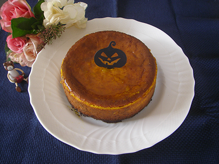 かぼちゃのチーズケーキ